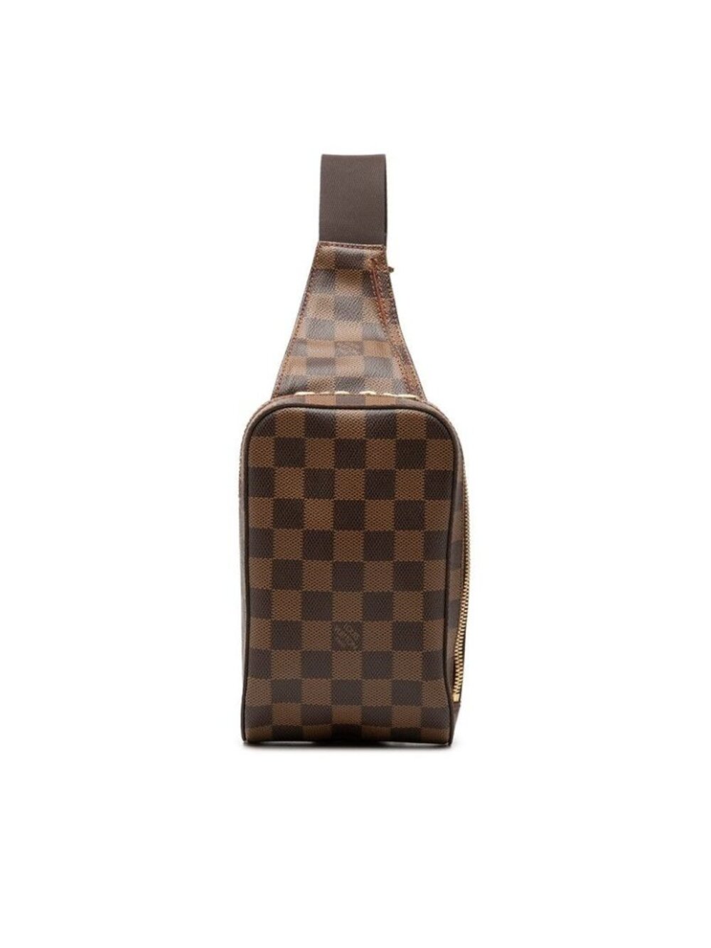 Louis Vuitton Damier Geronimos Belt Bag / Brown Leather - Picture 1 of 6